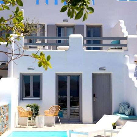 The Nine Graces - Agia Anna - Option With Private Pool Or Hot Tub Villa Luaran gambar