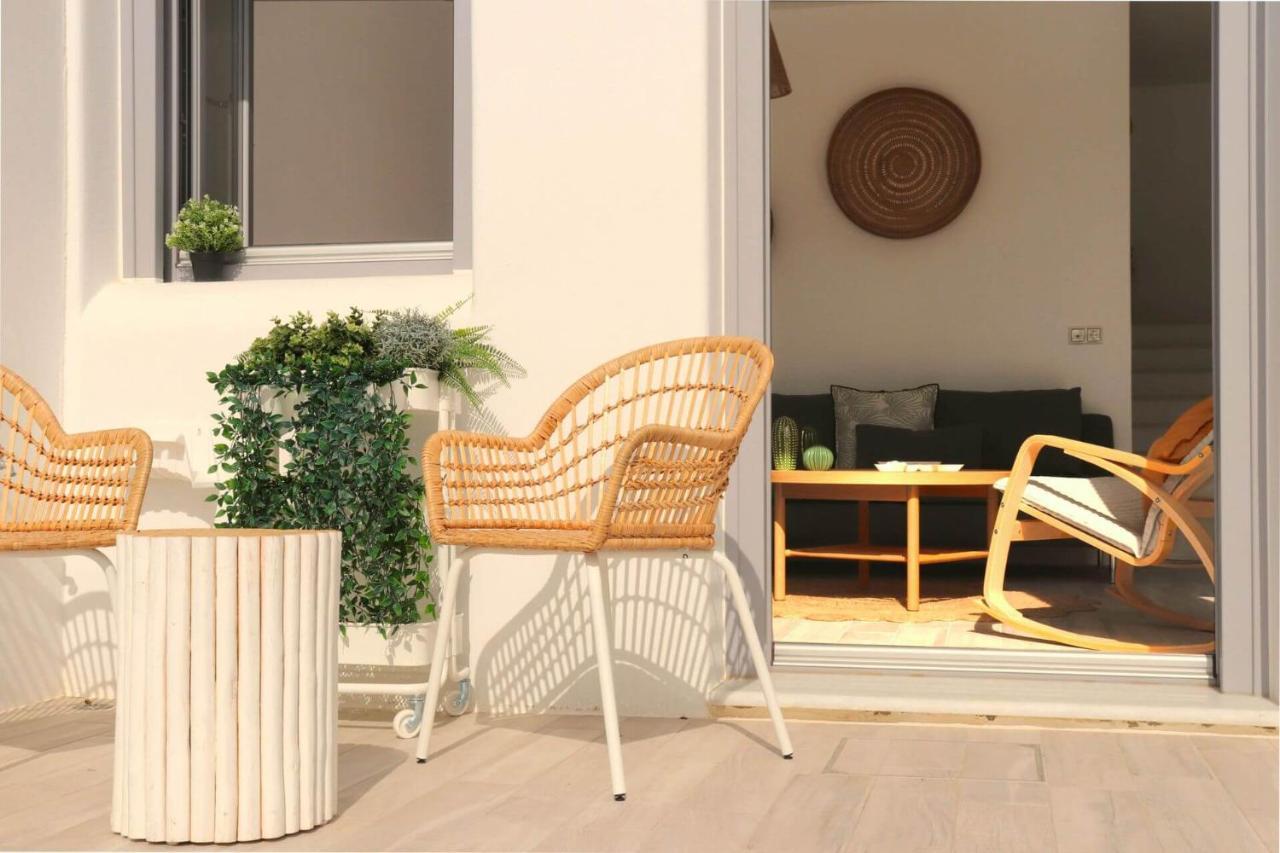The Nine Graces - Agia Anna - Option With Private Pool Or Hot Tub Villa Luaran gambar