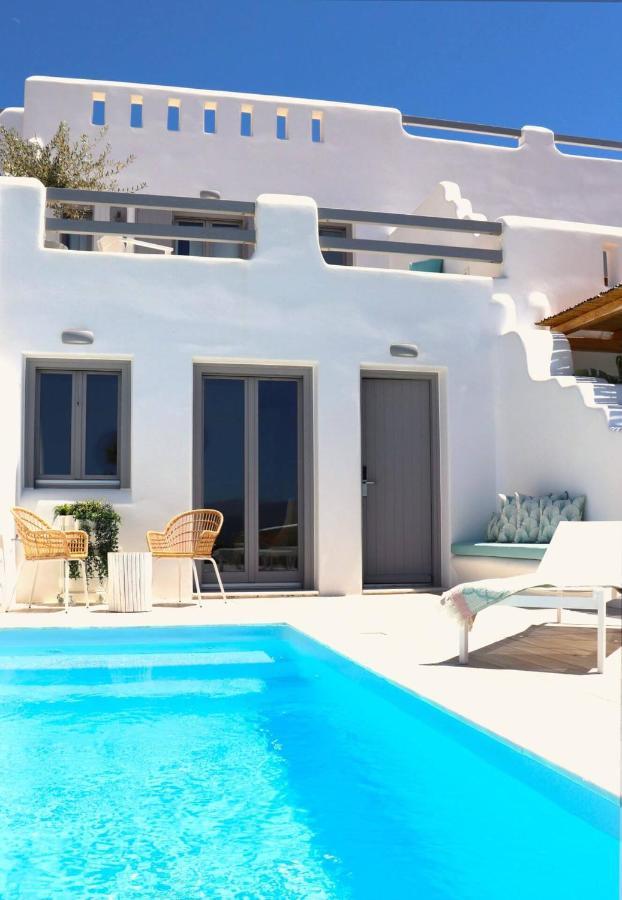 The Nine Graces - Agia Anna - Option With Private Pool Or Hot Tub Villa Luaran gambar
